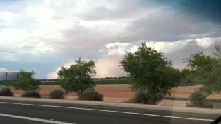 Crazy Huge Dust Storm Phoenix Arizona 7/21/12