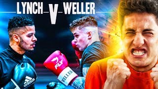 JOE WELLER VS ANESONGIB IS NOT HAPPENING....