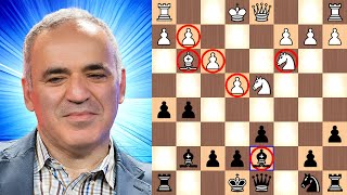 Kasparov’s light-square strategy schools Shirov