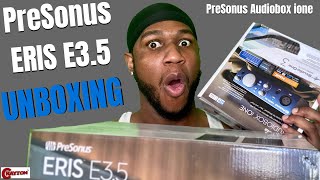 PreSonus ERIS E3.5 Studio Monitors Unboxing | Crayton Tv