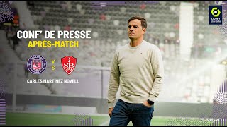 #TFCSB29 "On a su mieux terminer la saison", Carles Martinez Novell après TéFéCé/Stade Brestois