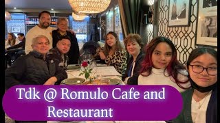 Romulo Cafe and Restaurant in London #romulorestaurant