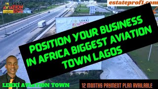 FAST SELLING COMMERCIAL PROPERTY LEKKI AVIATION TOWN ESTATE IN IBEJU-LEKKI LAGOS