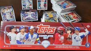 Opening 2024 TOPPS BASEBALL SET - All the ROOKIES!! ⚾️⚾️⚾️