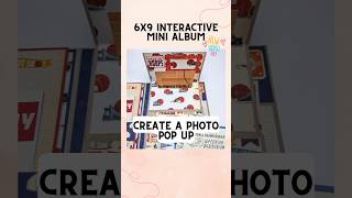 Create a Photo Pop Up #popupcard #minialbum #minialbumtutorial #shorts