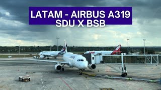 TRIP REPORT | LATAM Airlines - Airbus A319 - Rio de Janeiro (SDU) to Brasília (BSB) | Economy