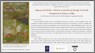 'Begums and Maids: A History of the Deccan through its Female Protagonists' by Manu Pillai