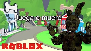 Juega o muere con bonnie morí? #roblox