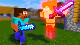 Herobrine vs Bobby1545 - (Minecraft Animation)