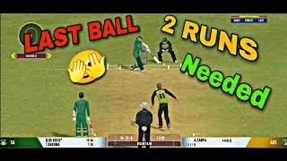 𝐋𝐀𝐒𝐓 𝐁𝐀𝐋𝐋 2 𝐑𝐔𝐍𝐒 𝐍𝐄𝐄𝐃𝐄𝐃 𝐀𝐆𝐀𝐈𝐍𝐒𝐓 𝐇𝐀𝐑𝐃𝐂𝐎𝐑𝐄🤒 || #realcricket22