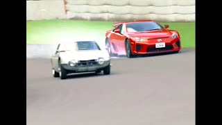 LEXUS LFA VS TOYOTA 2000GT