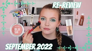 RE-REVIEW: SEPTEMBER 2022 | HAUL IN RETROSPECT | COLLECTION COSMETICS | HUDA BEAUTY | Effys Place