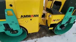 Видеообзор дорожного катка AMMANN AV 23