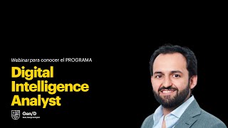 Webinar: Programa Digital Intelligence Analyst