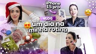 COMPREI O IPHONE 15 Pro, COMPRAS DE MERCADO, BATE-PAPO SINCERO | VLOG