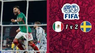 MÉXICO SOFRE NO FINAL E PERDE O AMISTOSO - México 1 X 2 Suécia | All Goals and Extended Highlights