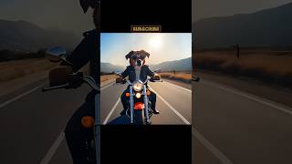 Dawg riding bike | Image to video #shorts #dog