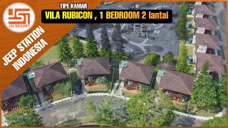 JSI ( Jeep Station Indonesia ) , Bogor : Review tipe kamar VILA RUBICON 1 Bedroom