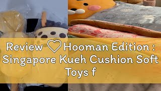 Review ❤️Hooman Edition : Singapore Kueh Cushion Soft Toys for Hooman and Furkids