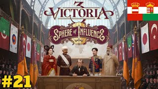 VICTORIA 3 [FR] LET'S PLAY #21 L'EMPIRE AUSTRO-HONGROIS. ON ÉCRASE LA SAXE ET LA PRUSSE