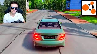 Driving A Crazy Mercedes-Benz C63 In BeamNG.Drive!