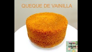 bizcocho, queque o Torta de Vainilla, Base de Reposteria