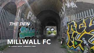 THE "FOOTBALL FACTORY" WALK - THE DEN HOME TO MILLWALL FC