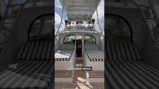 Welcome aboard the Bertram 35 Flybridge!