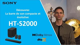 Présentation de la barre de son Dolby Atmos HT-S2000