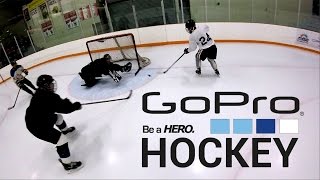 GoPro Hockey | HAT TRICK & HUGE SAVES!