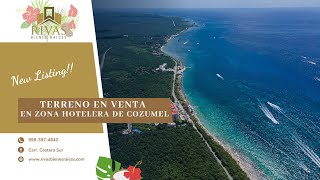 TERRENO EN VENTA ZONA HOTELERA DE COZUMEL