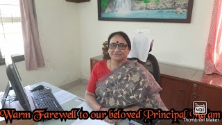 Farewell to our beloved Principal Ma'am