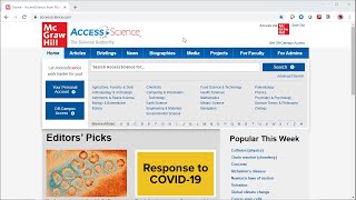 AccessScience Distance Learning Webinar