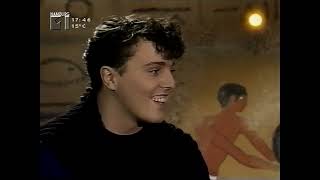 Curt Smith (Tears for Fears) on Formel Eins - February 1985