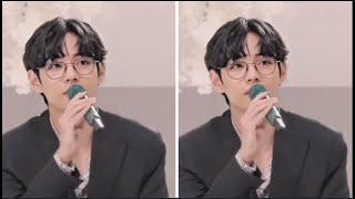 BTS V Went Viral As The Guy With Glasses in Japan