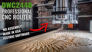 American Made Pro CNC Router DWC2440 | Rotary Carvings, Laser Engravings and Beyond!