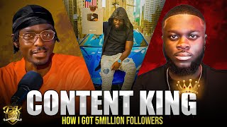 REAL Melanin King | How I Gained 5 Million Followers #DeleteKingsPodcast