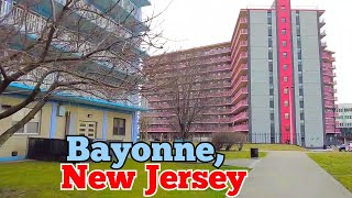 Walk tour in Bayonne, NJ | Inside and outside the area around Bayonne Housing Authority