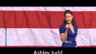 Ashley Judd Speaking For Barack Obama