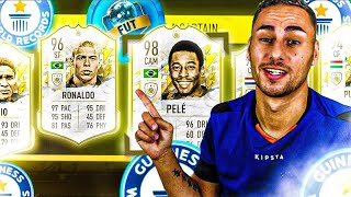 DRAFT ICÔNES WORLD RECORD CHALLENGE #2 !! 😎 [FIFA 22]