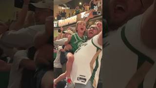 Celtics fans around Boston celebrate the Celtics winning 18th NBA Finals #celtics #basketball #nba