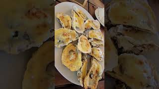 cheesy baked oyster#seafood delight#tatoy's delight#shorts