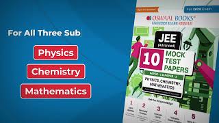 Prepare Like Never Before with Oswaal JEE Advanced 10 Mock Test Papers | JEE Mock Test #JEE2025