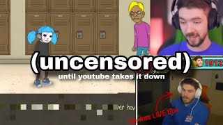 i tricked terroriser into watching the "jacksepticeye slur" vid (live)