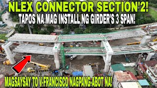 WOW ANG BILIS 3 SPAN AGAD NATAPOS MA INSTALL NG GIRDER'S NLEX UPDATE NOV:11:2024