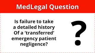 The Big MedLegal Question | Medical Law Cases - For Doctors