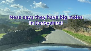 What spectacular views we have on our drive, Derbyshire has surprises around every corner