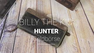 Billy the Kid Geldbörse Damenbörse lang Leder Hunter oliv 0857-30