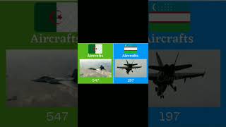 Algeria 🇩🇿 vs Uzbekistan🇺🇿 military ⚔️ comparison Lets see who is stronger (2023).