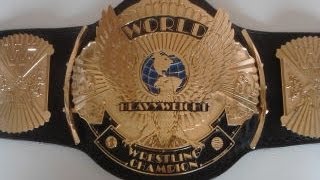 Real WWF Winged Eagle belt detailed video Reggie Parks belt